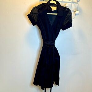 Burberry wrap dress
